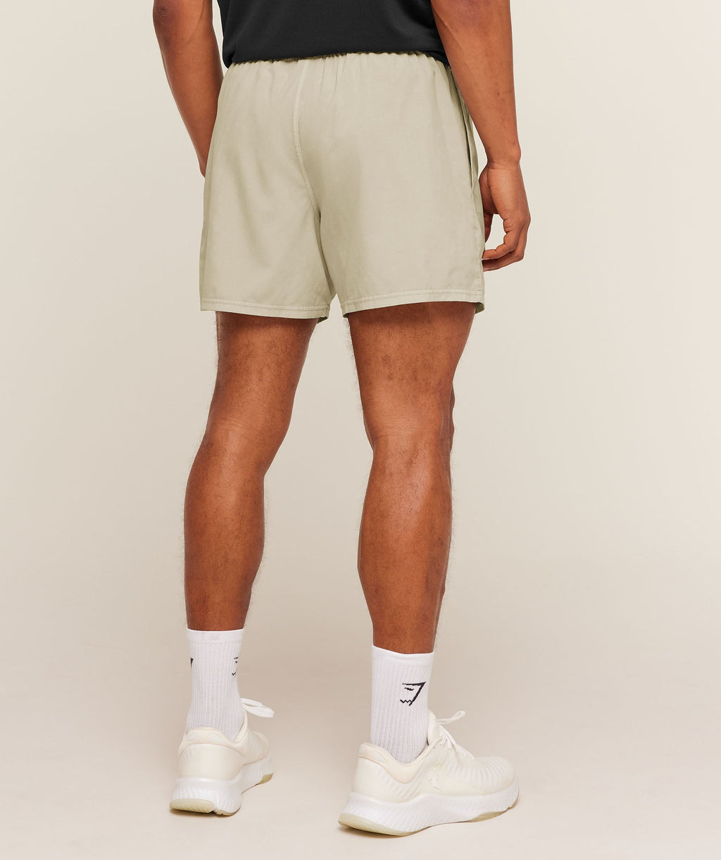 Washed Pastels Shorts - Pebble Grey/Wash