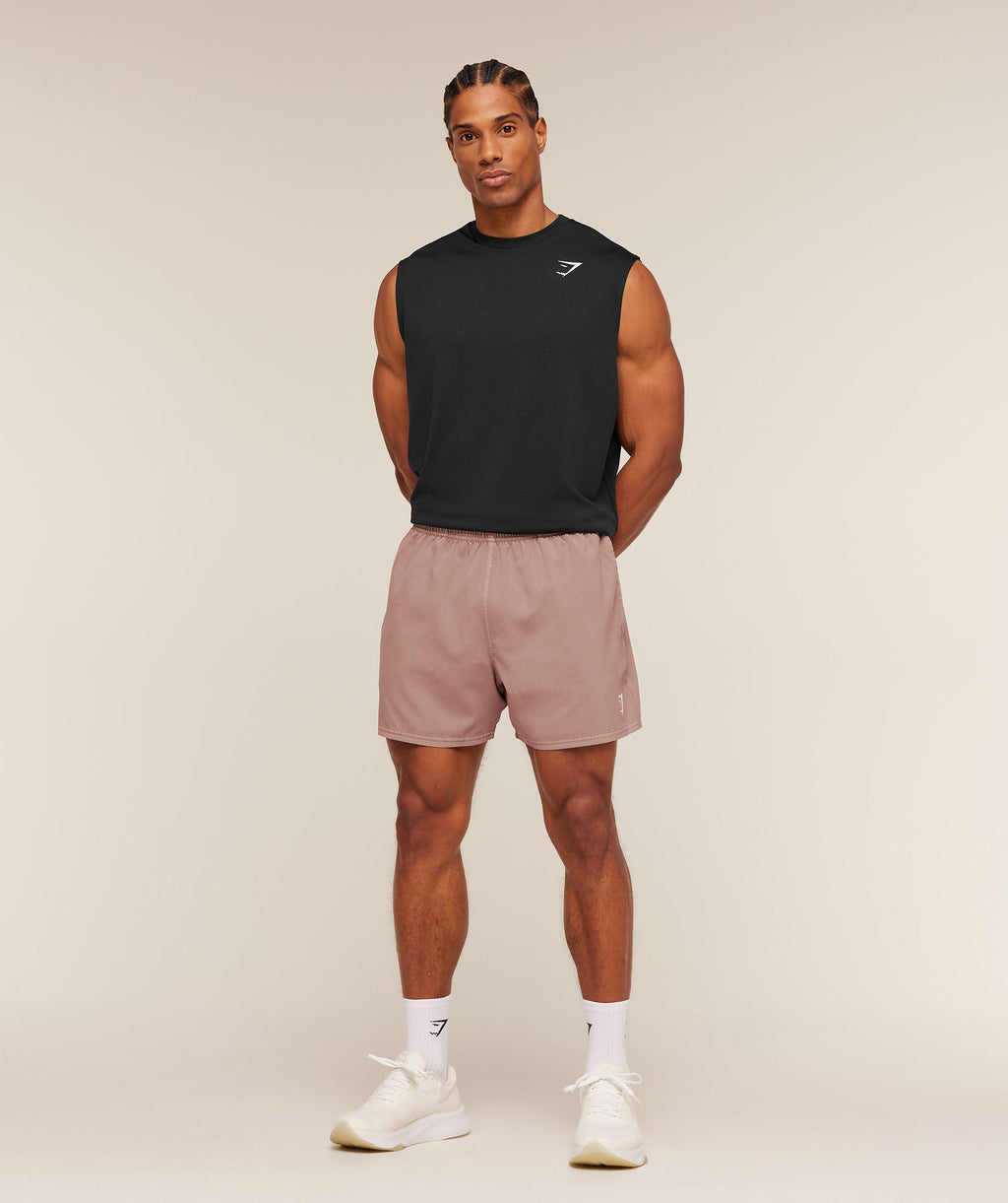 Washed Pastels Shorts - Taupe Brown/Wash