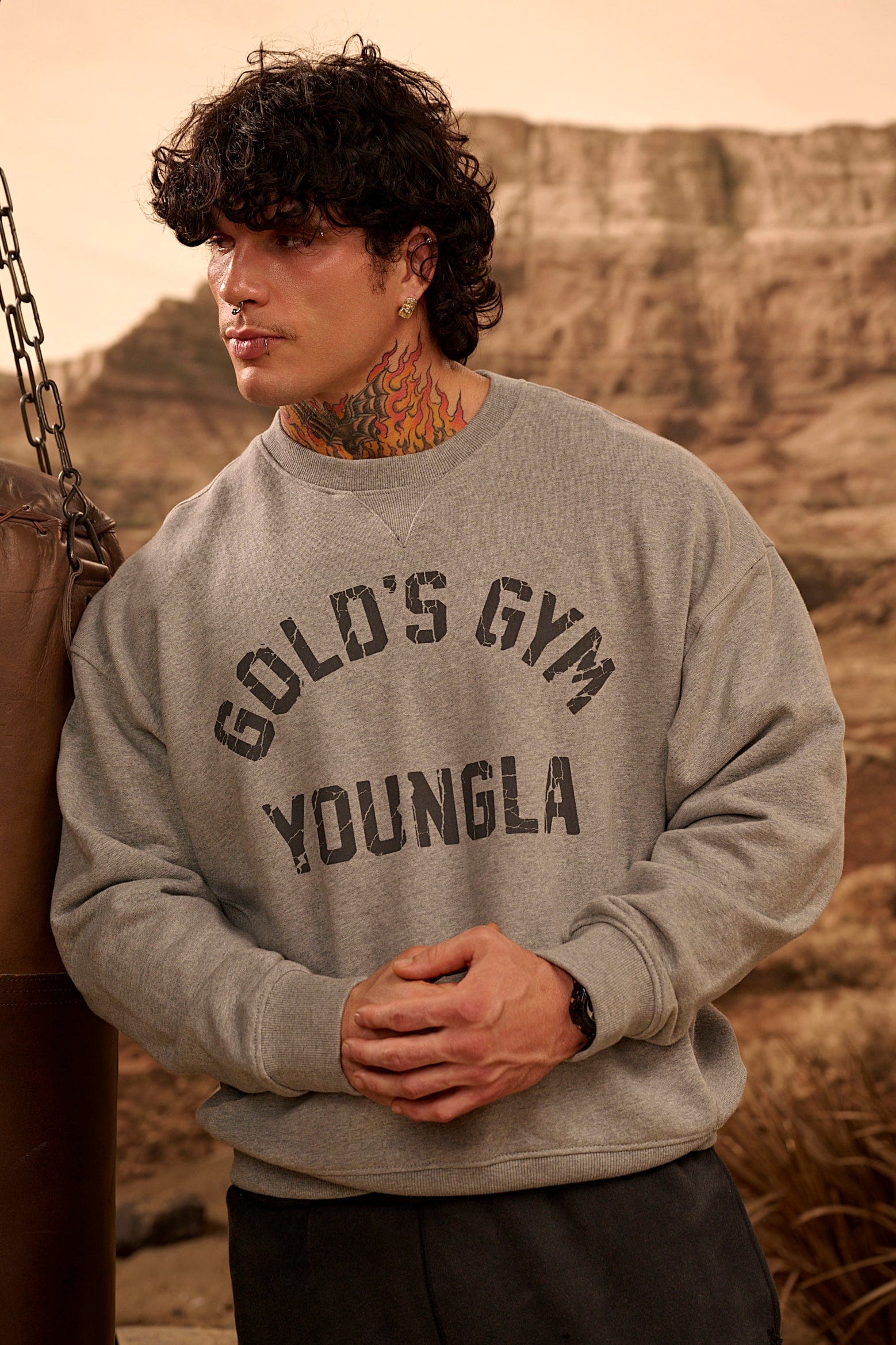 Gold's Iron Legacy Vintage Crewnecks