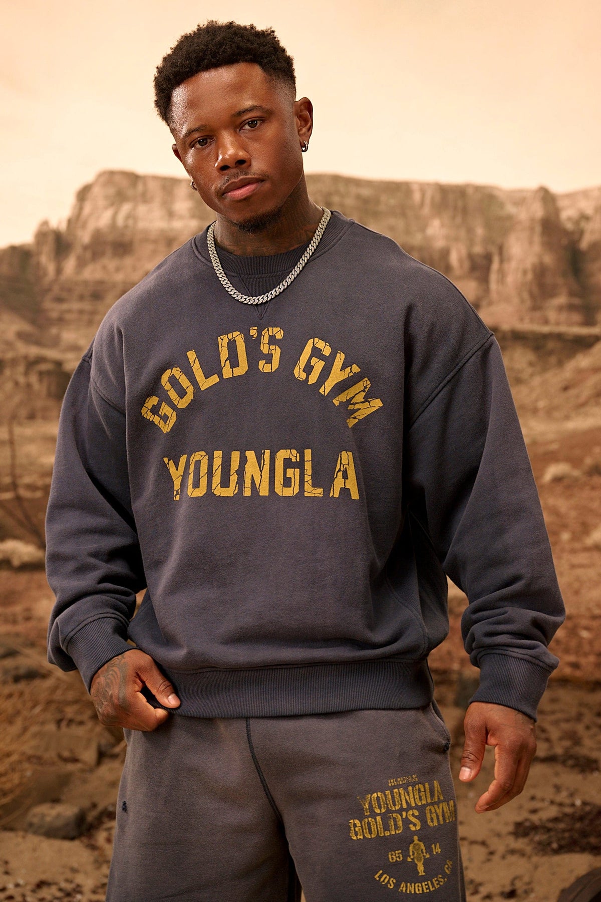 Gold's Iron Legacy Vintage Crewnecks