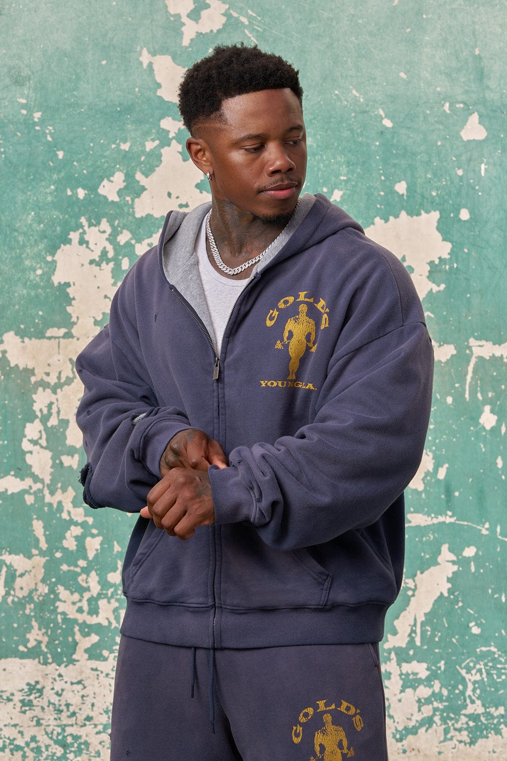 Gold's Iron Legacy Layered Zip-Ups