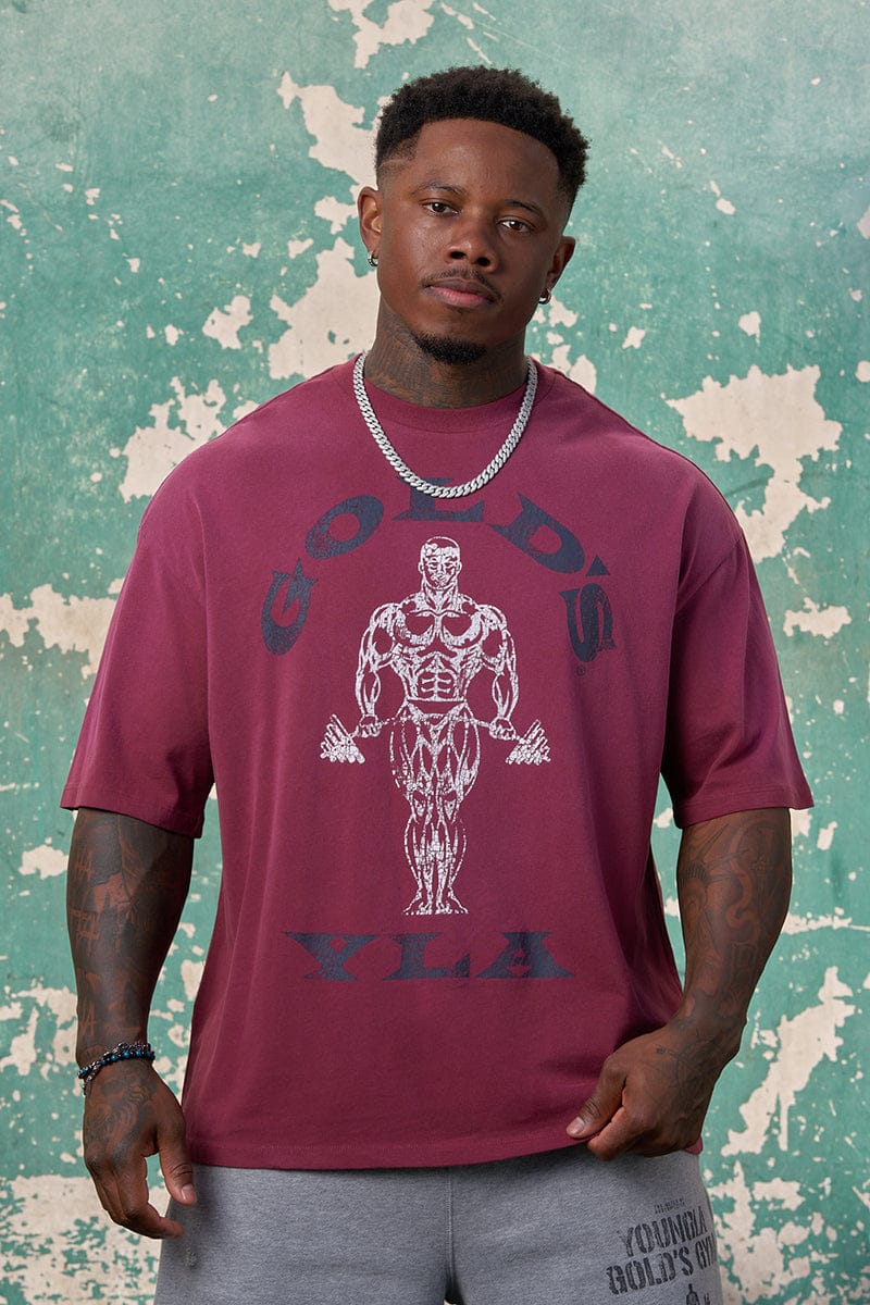 Gold's Iron Legacy Icon Tees