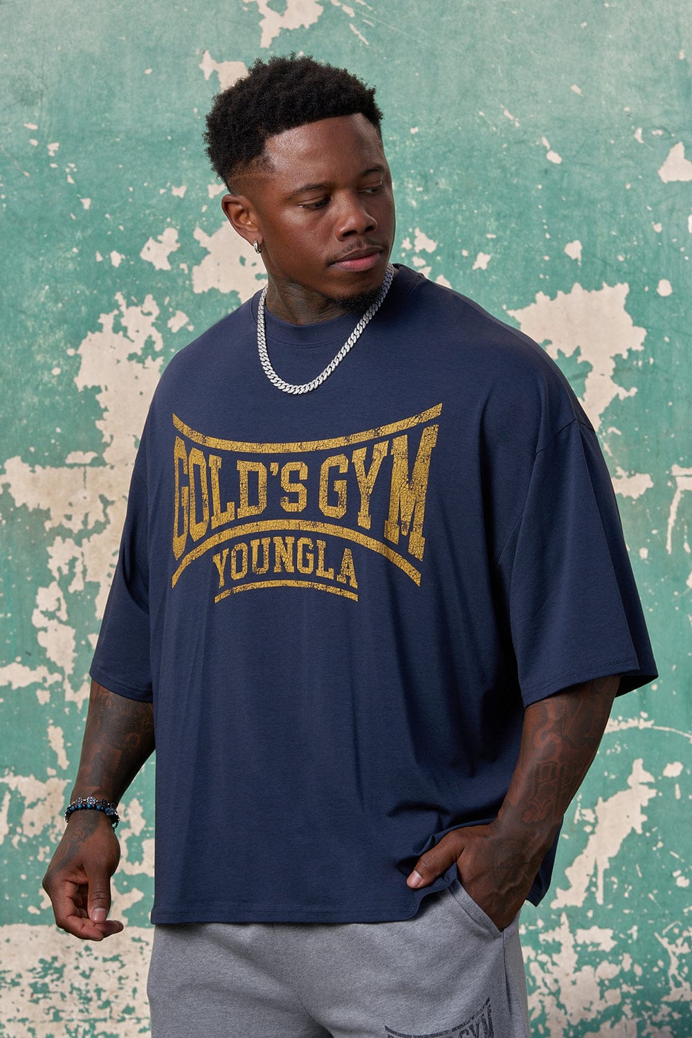 Gold's Iron Legacy Huge Tees