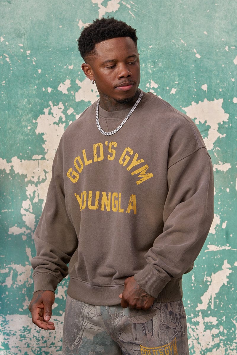 Gold's Iron Legacy Vintage Crewnecks