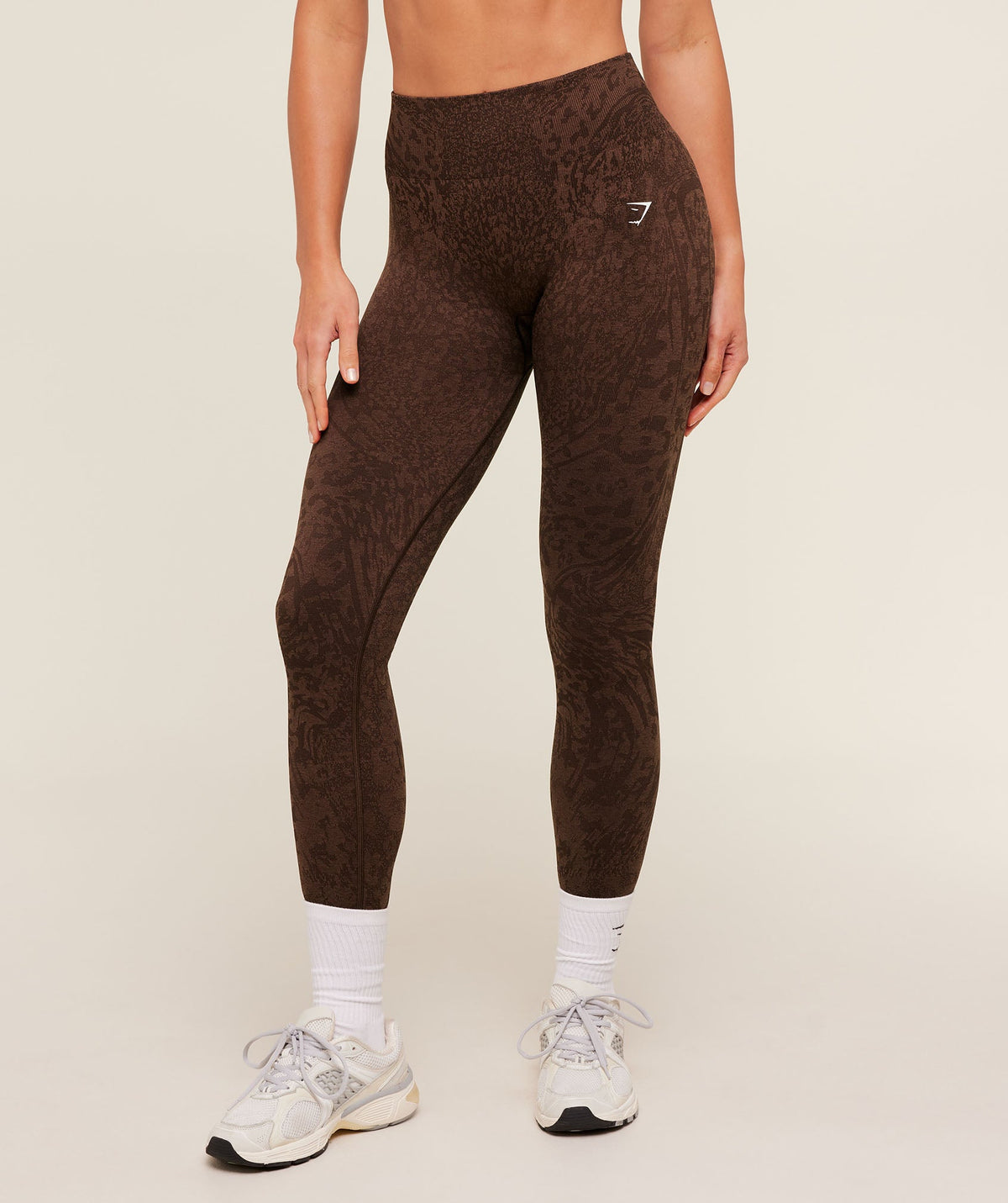 Adapt Animal X Whitney Leggings - GS Archive Brown/GS Soft Brown