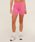 Adapt Animal X Whitney Shorts - Electric Pink/Sorbet Yellow