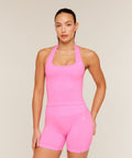 Adapt Fleck x Whitney Tank With Shelf - Focus Pink/Tinted White