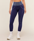Apex Seamless Leggings - Indigo Purple/Chilled Blue