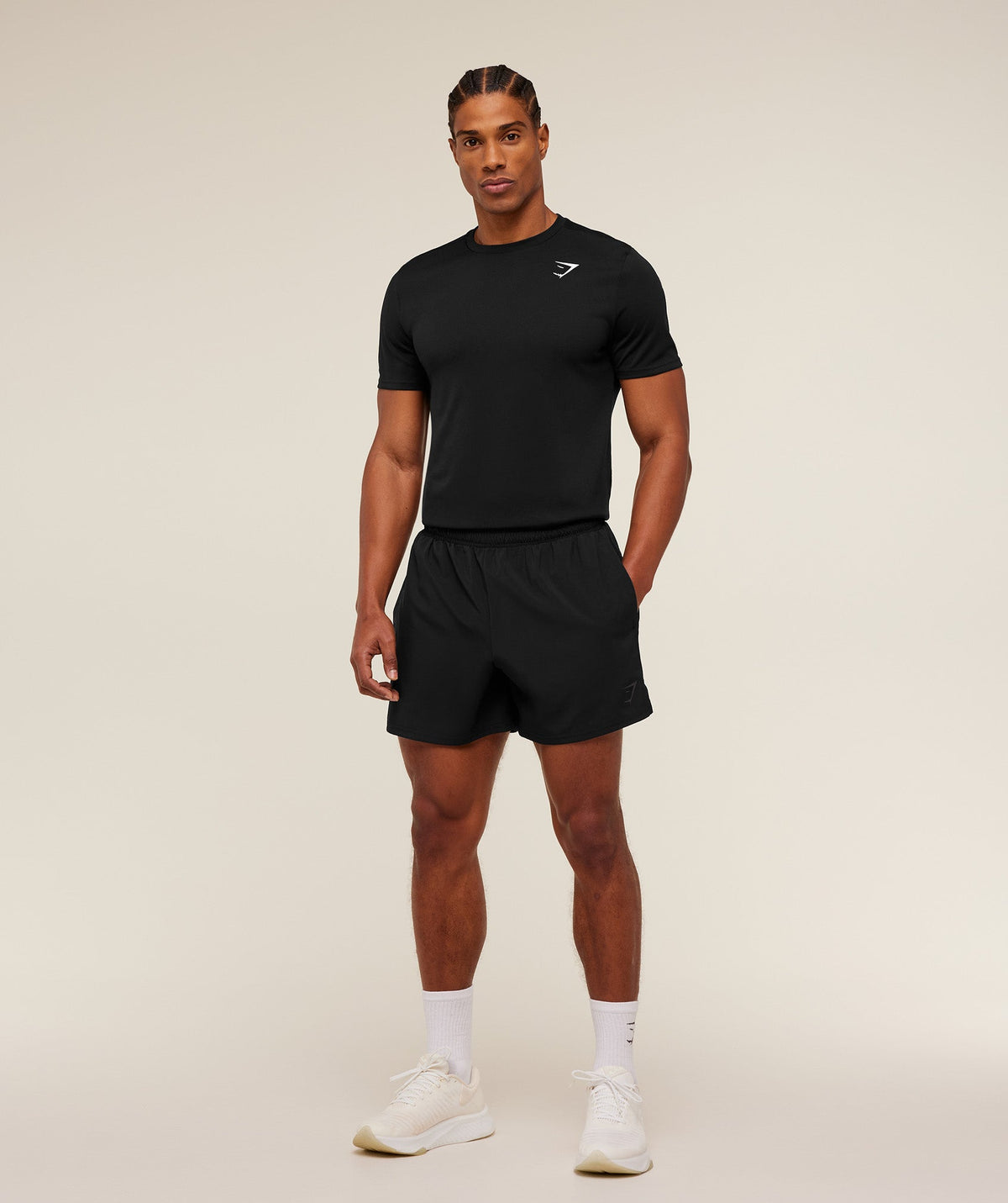 Arrival Contrast Shorts - Black/Grey