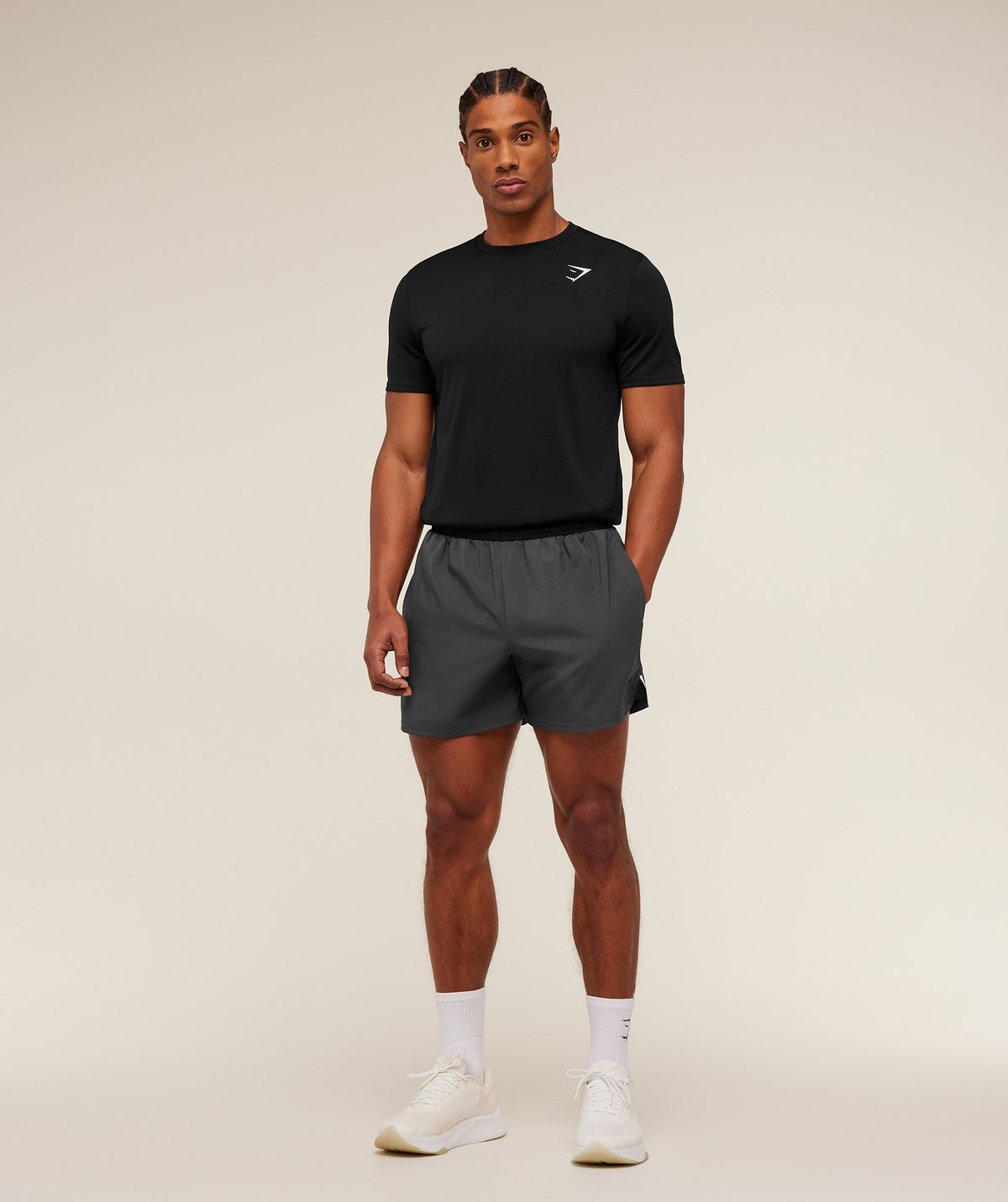 Arrival Contrast Shorts - Grey/Black