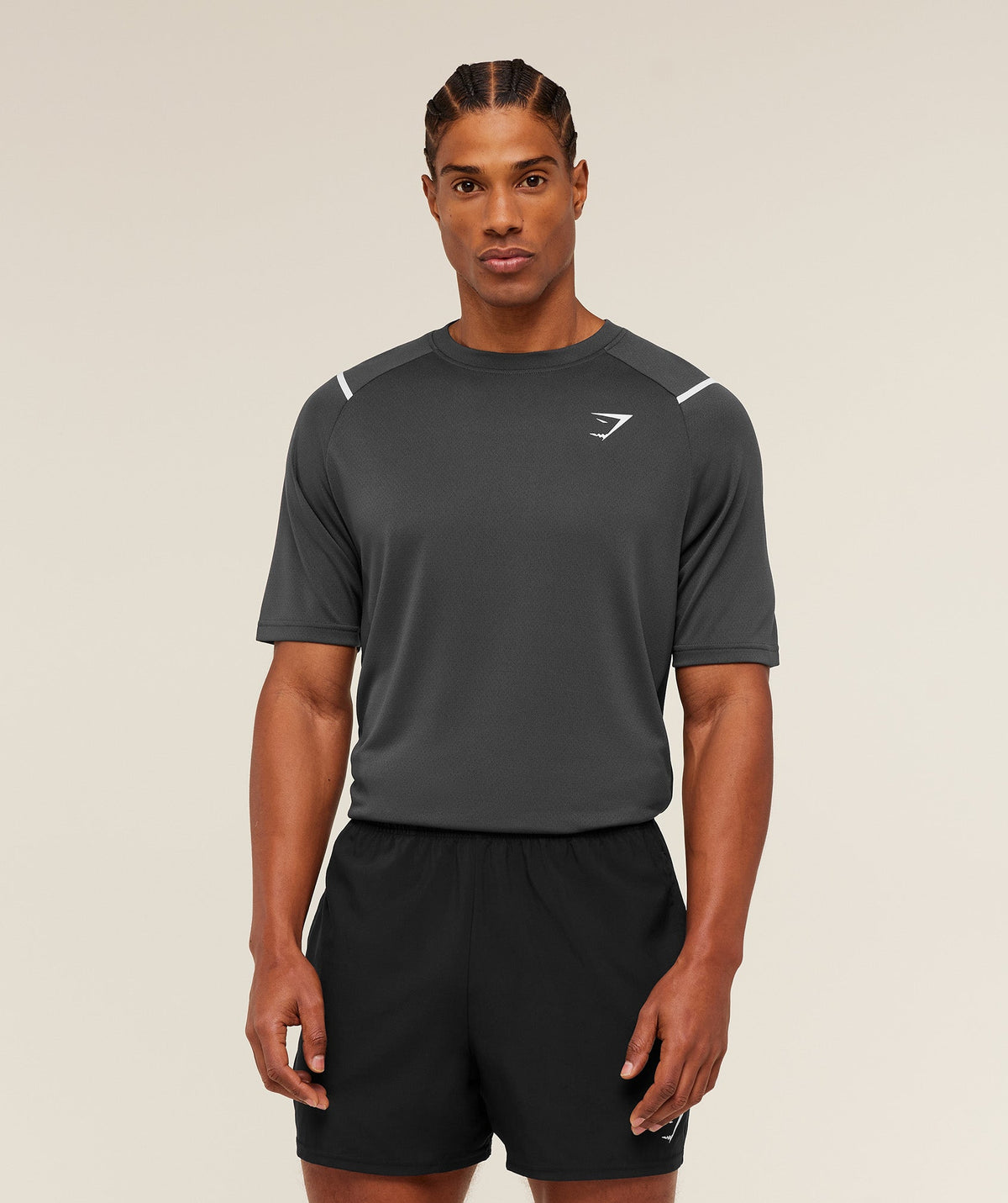 Arrival Contrast T-Shirt - Grey/Black ;)