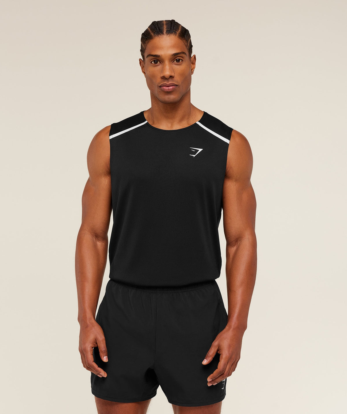 Arrival Contrast Tank - Black ;)