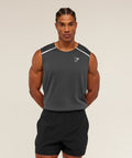 Arrival Contrast Tank - Grey/Black