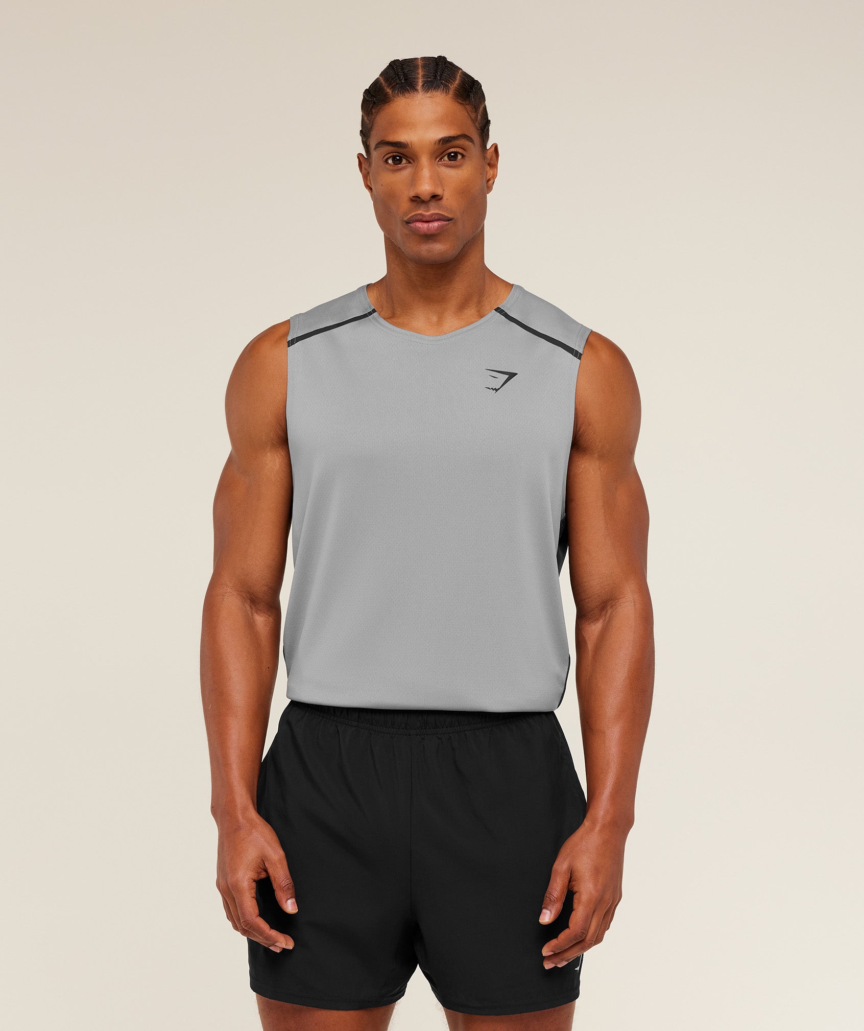 Arrival Contrast Tank - Smokey Grey / Grey ;)