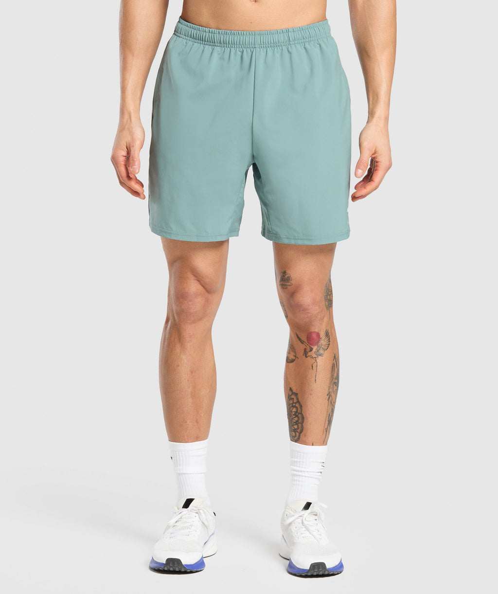 Arrival 7" Shorts - Celeste Blue