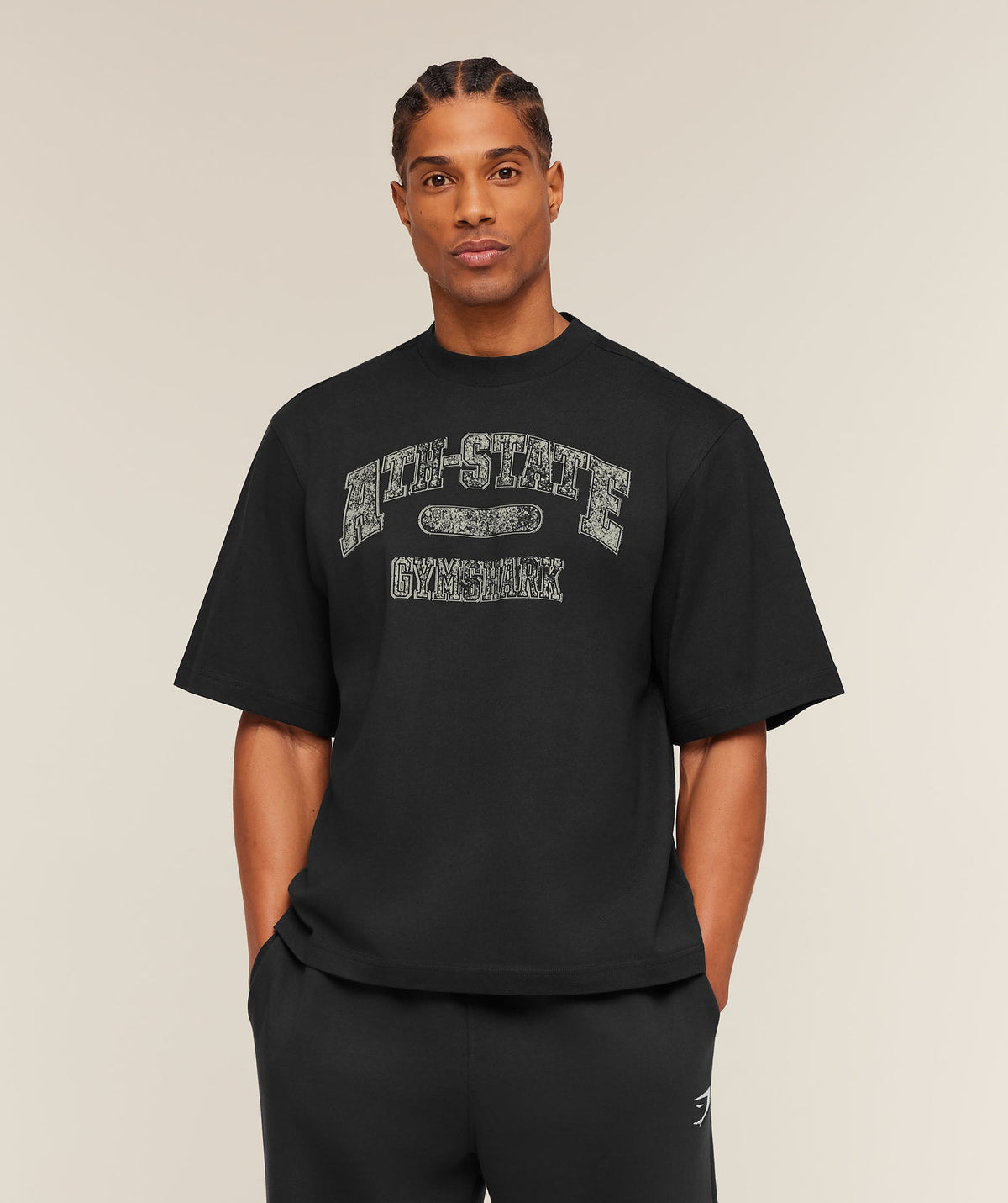 Ath-State Graphic T-Shirt - Black ;)