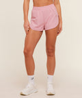 Interval High Leg Shorts - Light Pink