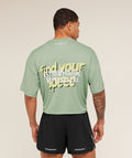Running Graphic T-Shirt - GS Haze Green ;)