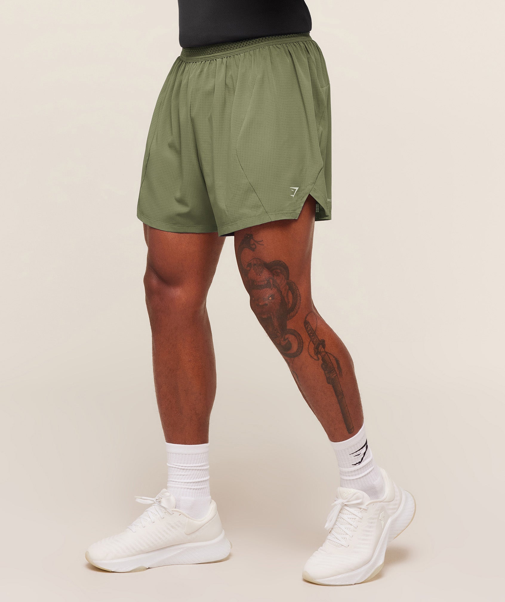 Running 5" Shorts - GS Grounded Green