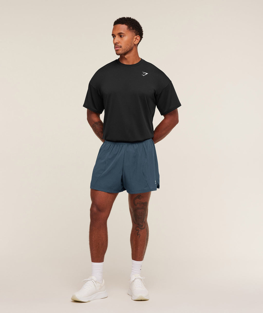 Running 5" Shorts - GS Stealth Blue