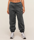 Cosy Luxe Cuffed Joggers - Onyx Grey ;)