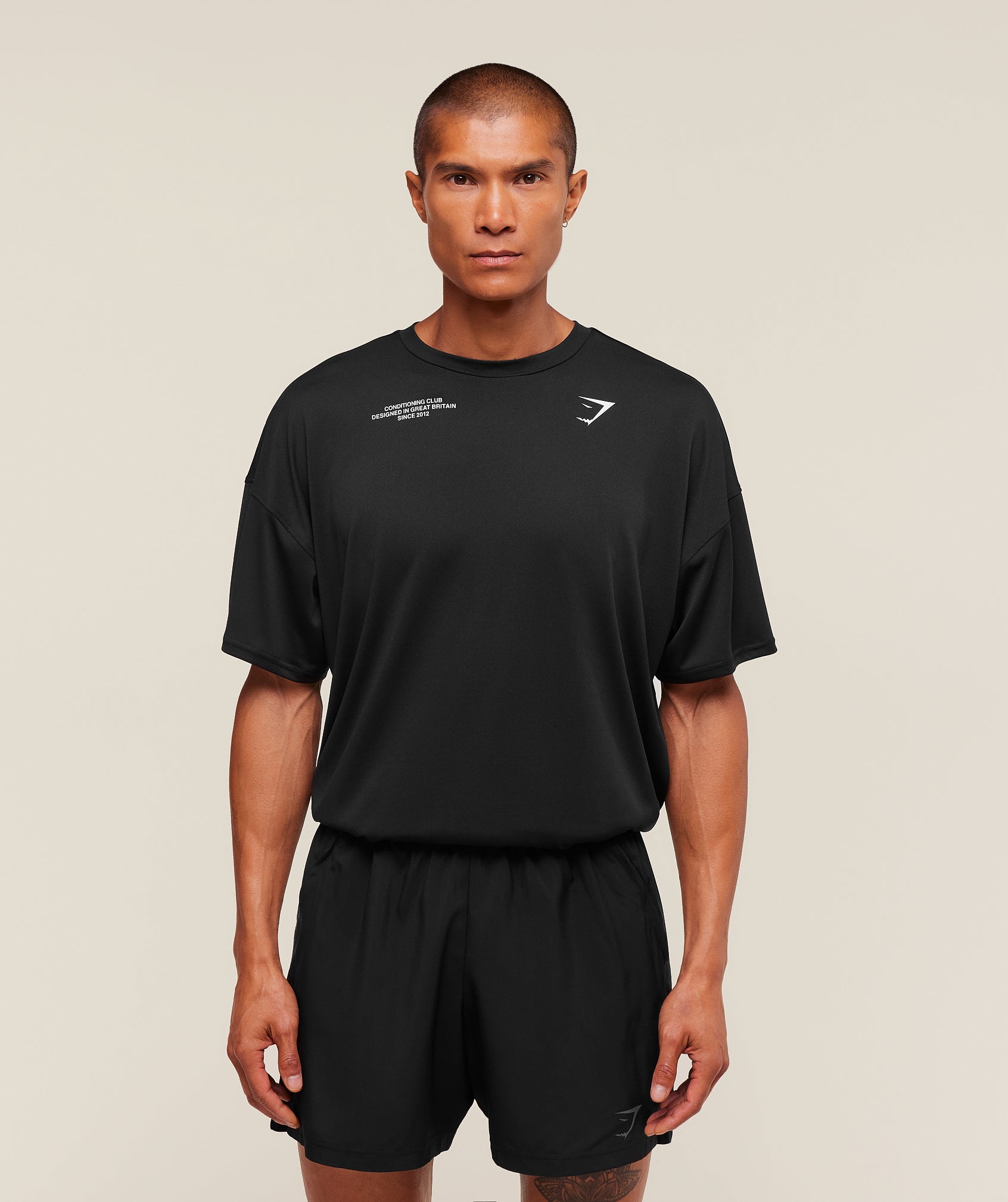 Conditioning Club Oversized T-Shirt - Black ;)