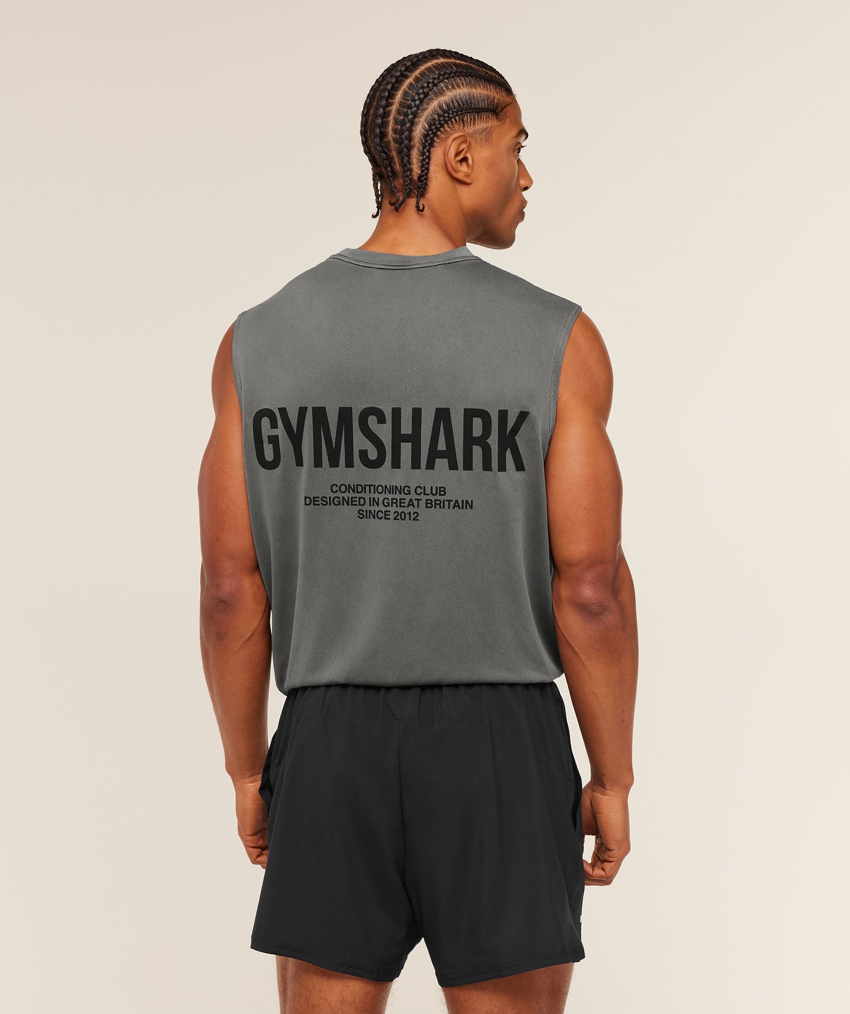 Conditioning Club Washed Tank - Black/Wash ;)