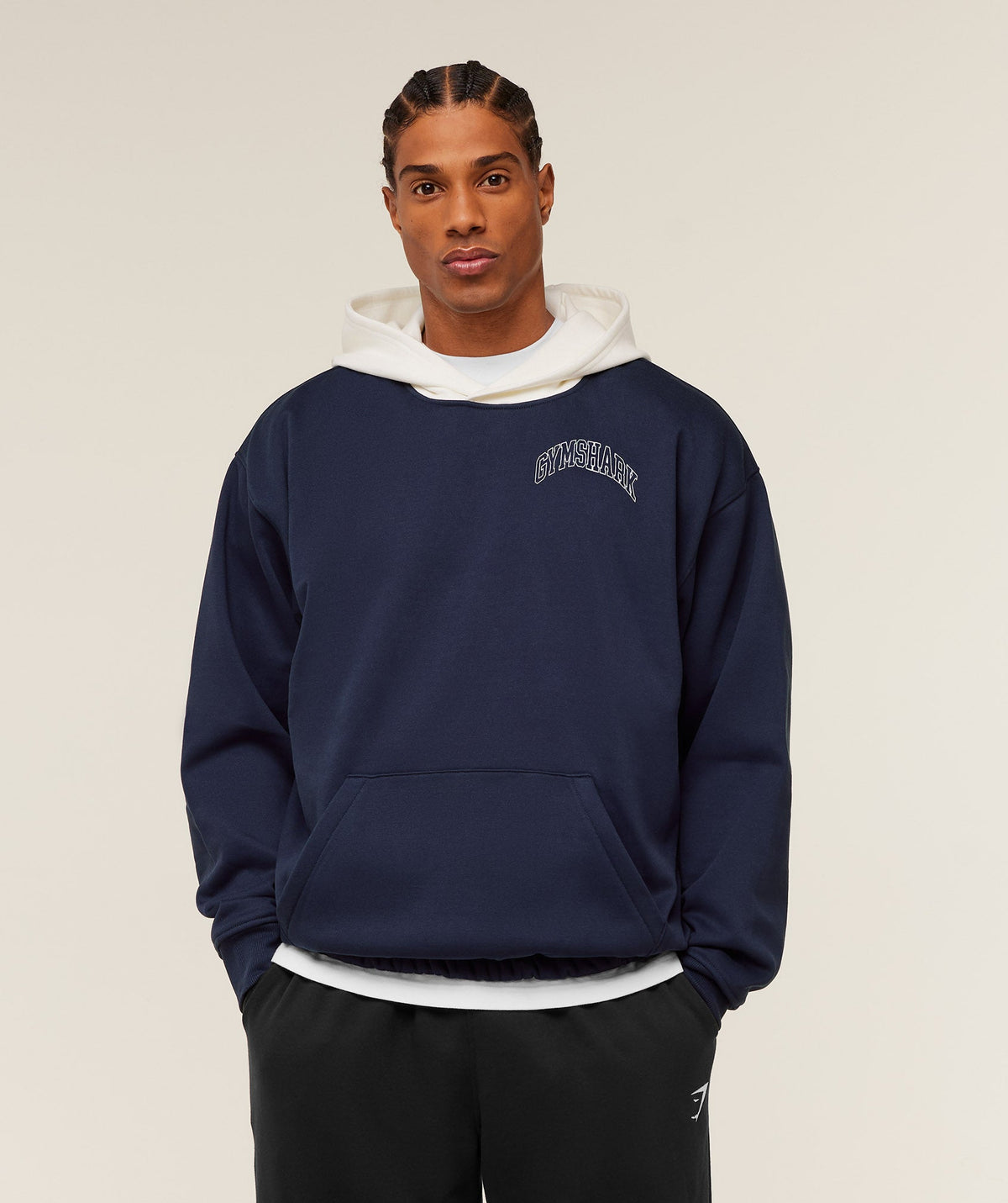 Collegiate Tech Hoodie - Heavy Blue ;)