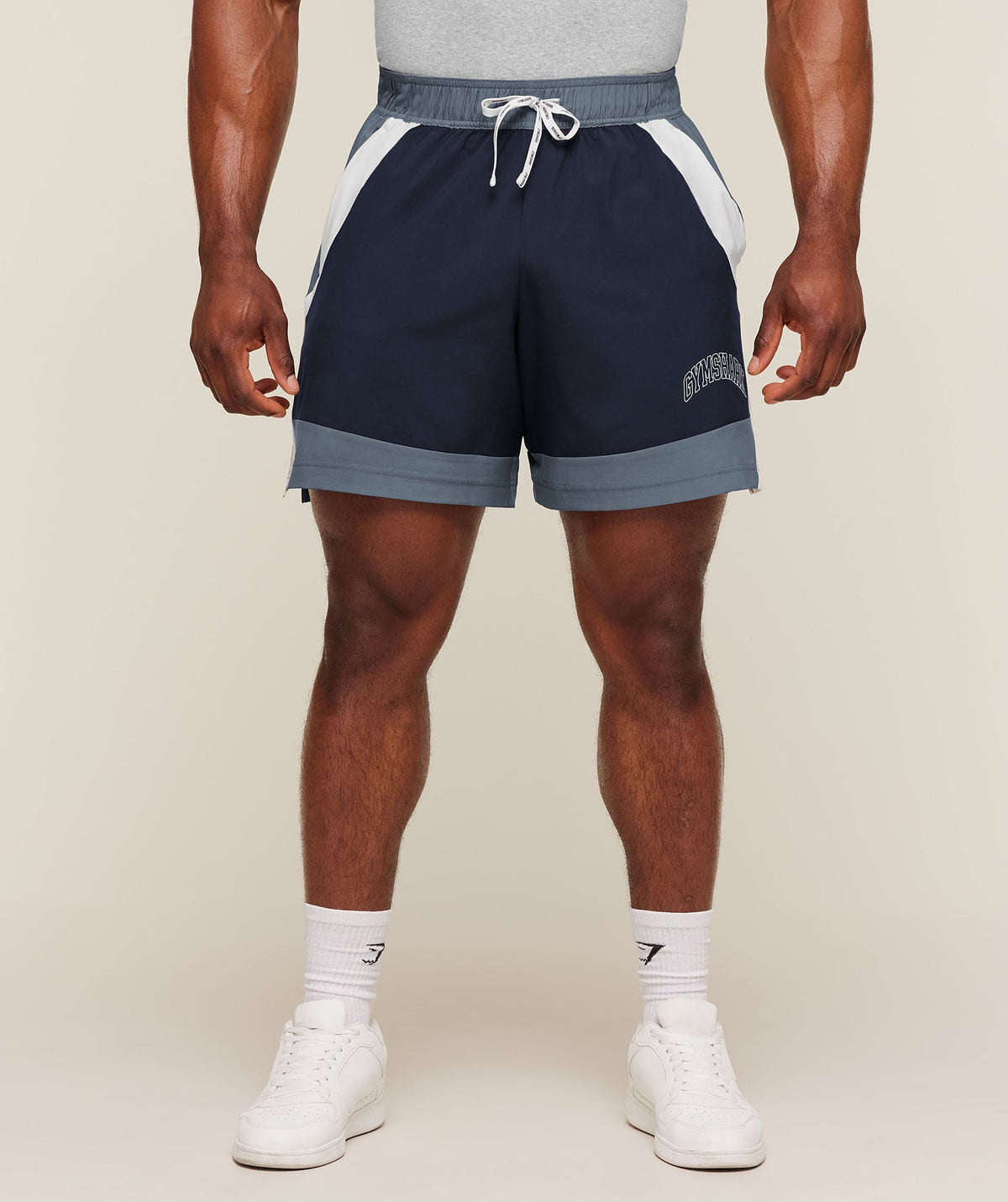Collegiate Tech Shorts - Iron Blue