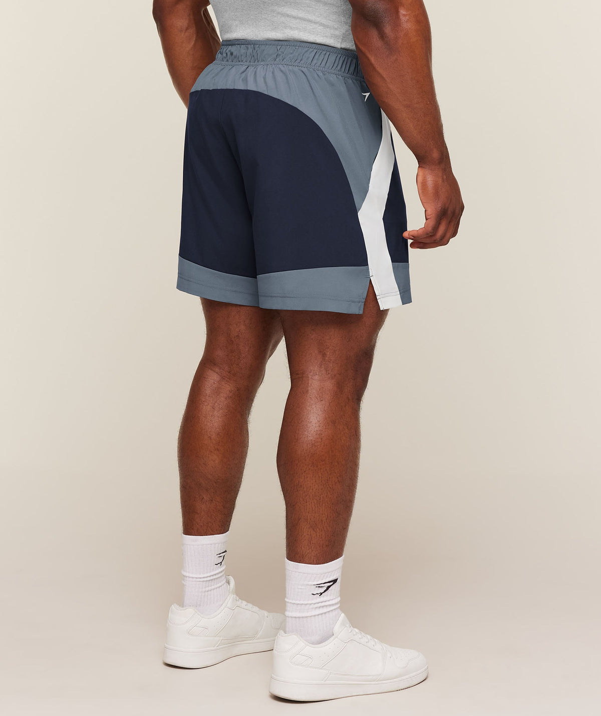 Collegiate Tech Shorts - Iron Blue