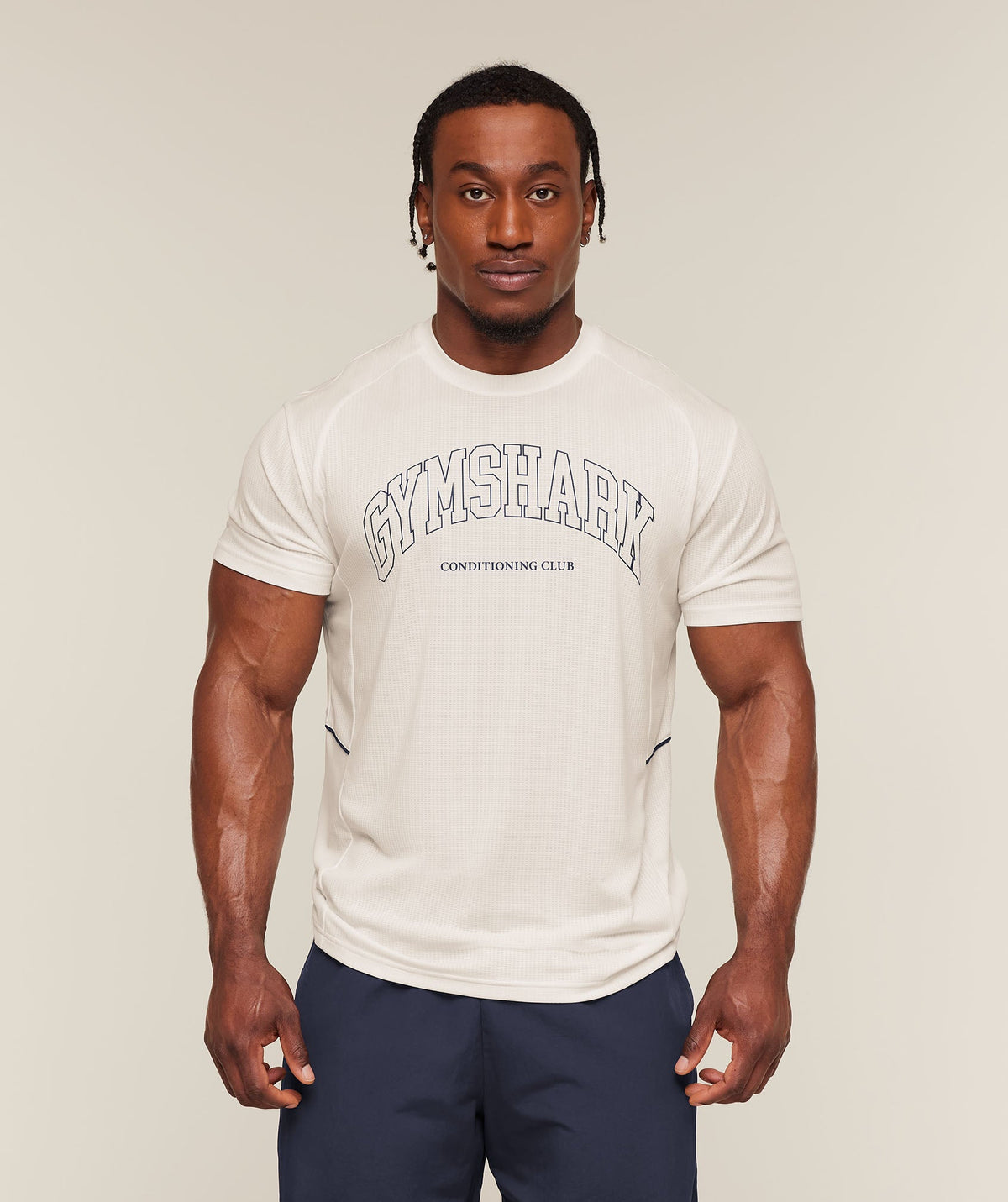 Collegiate Tech T-Shirt - Soft White ;)