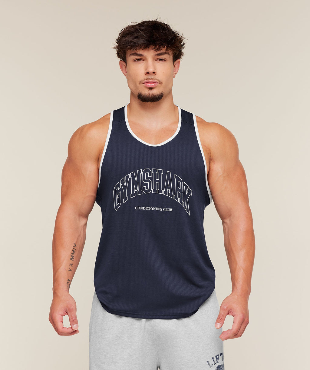 Collegiate Tech Tank - Heavy Blue