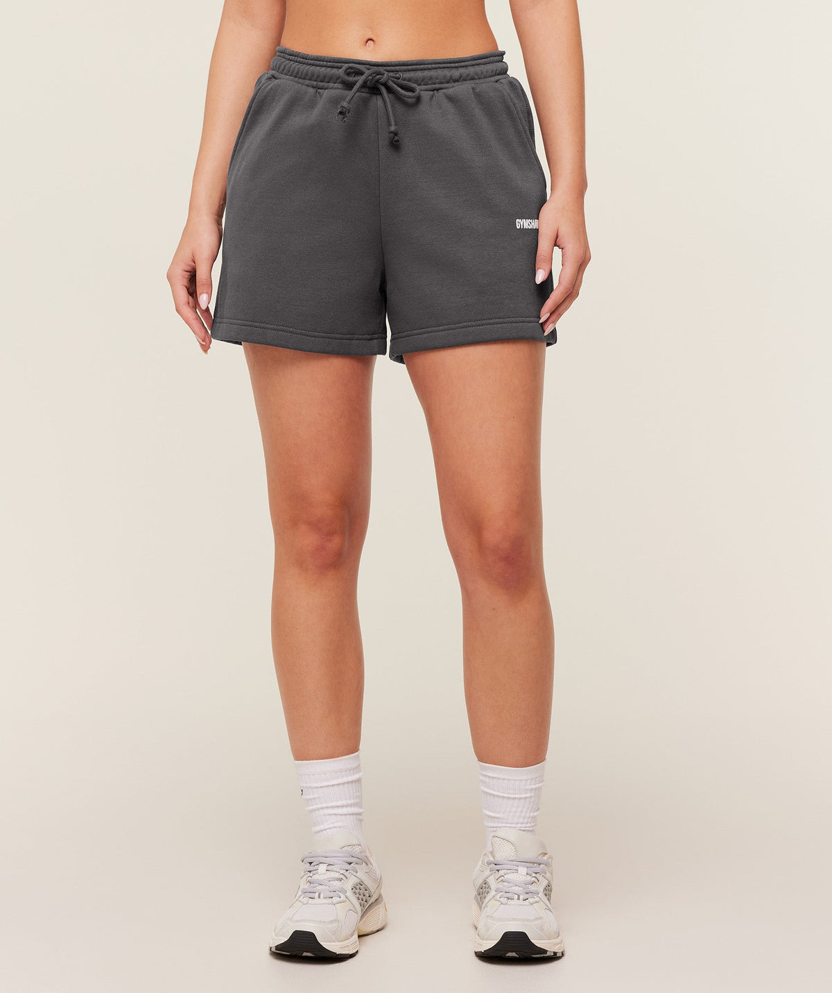 Cosy Luxe Shorts - Grey