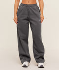 Cosy Luxe Straight Leg Short Joggers - Onyx Grey ;)