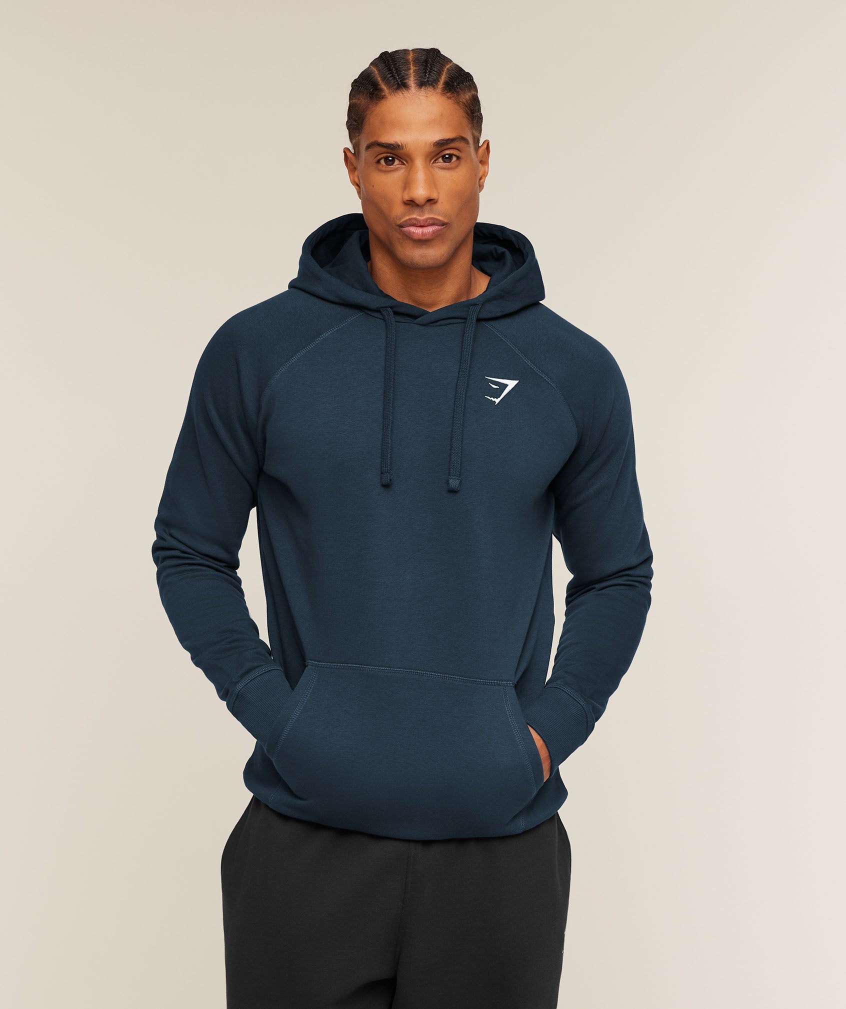Crest Hoodie - Navy ;)