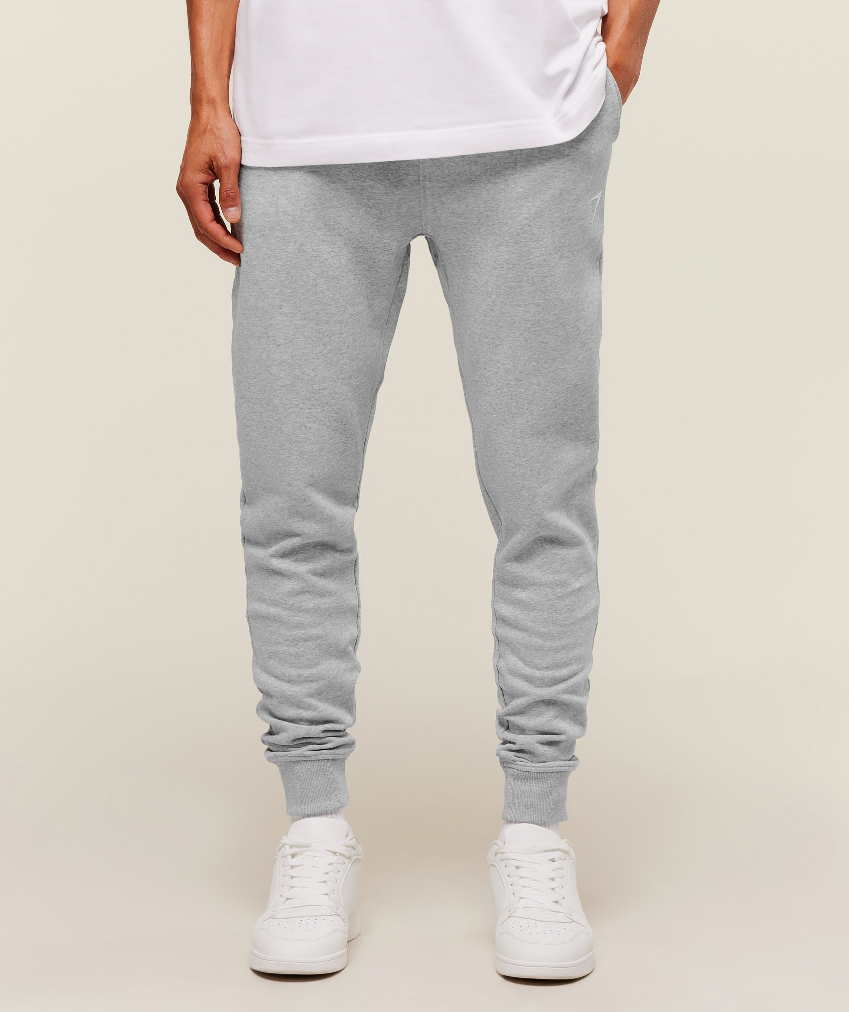Crest Tall Joggers - Light Grey Core Marl ;)