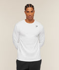 Crest Long Sleeve T-Shirt - White ;)