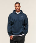 Crest Oversized Hoodie - Navy ;)