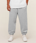 Crest Oversized Joggers - Light Grey Core Marl ;)