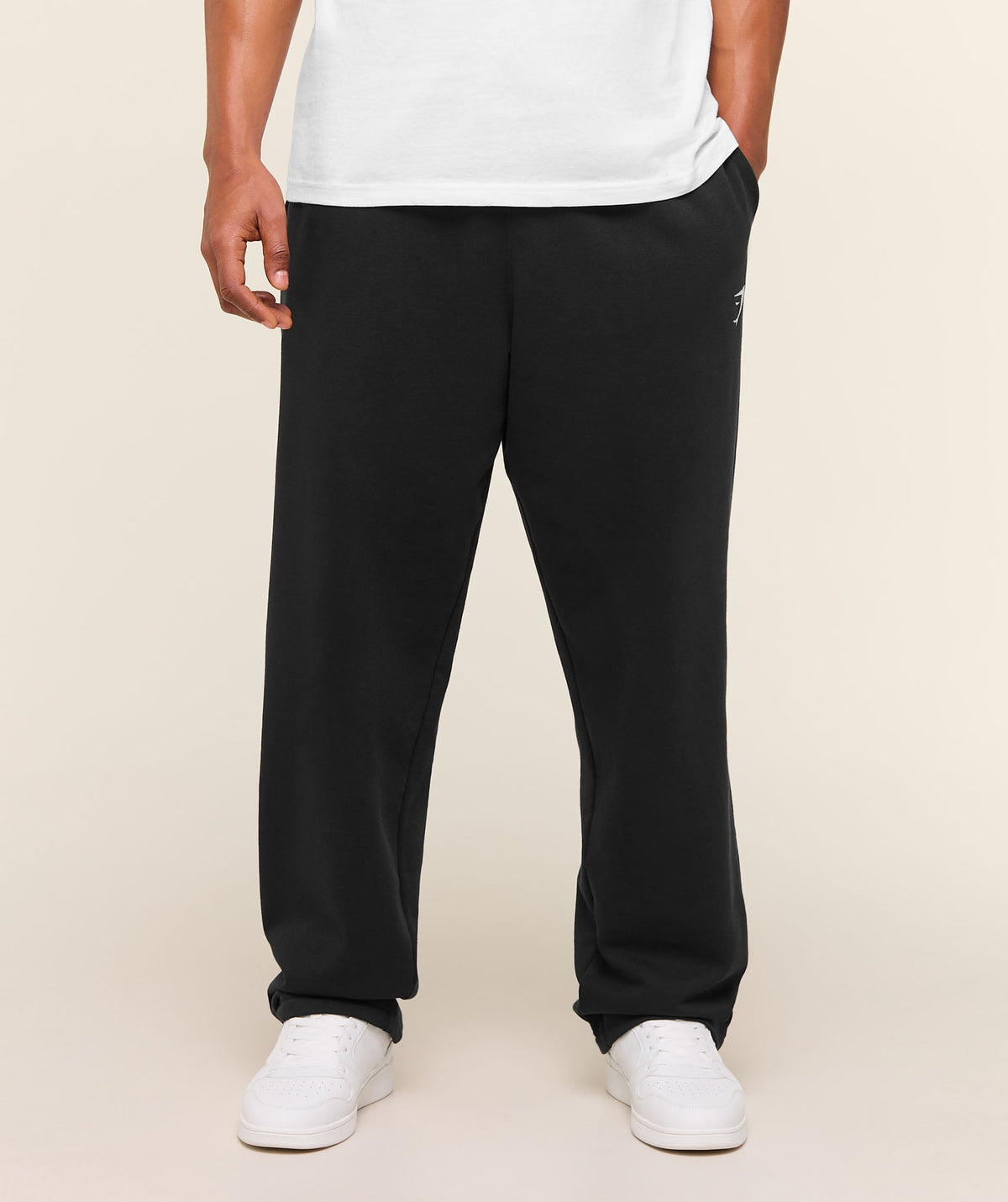 Crest Straight Leg Joggers - Black ;)