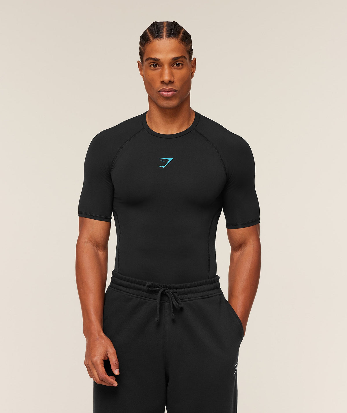 Element Baselayer T-Shirt - Black/Brand Blue ;)