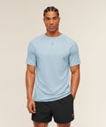 Hybrid Engineered Jacquard T-Shirt - Chilled Blue ;)