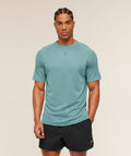 Hybrid Engineered Jacquard T-Shirt - Storm Blue ;)