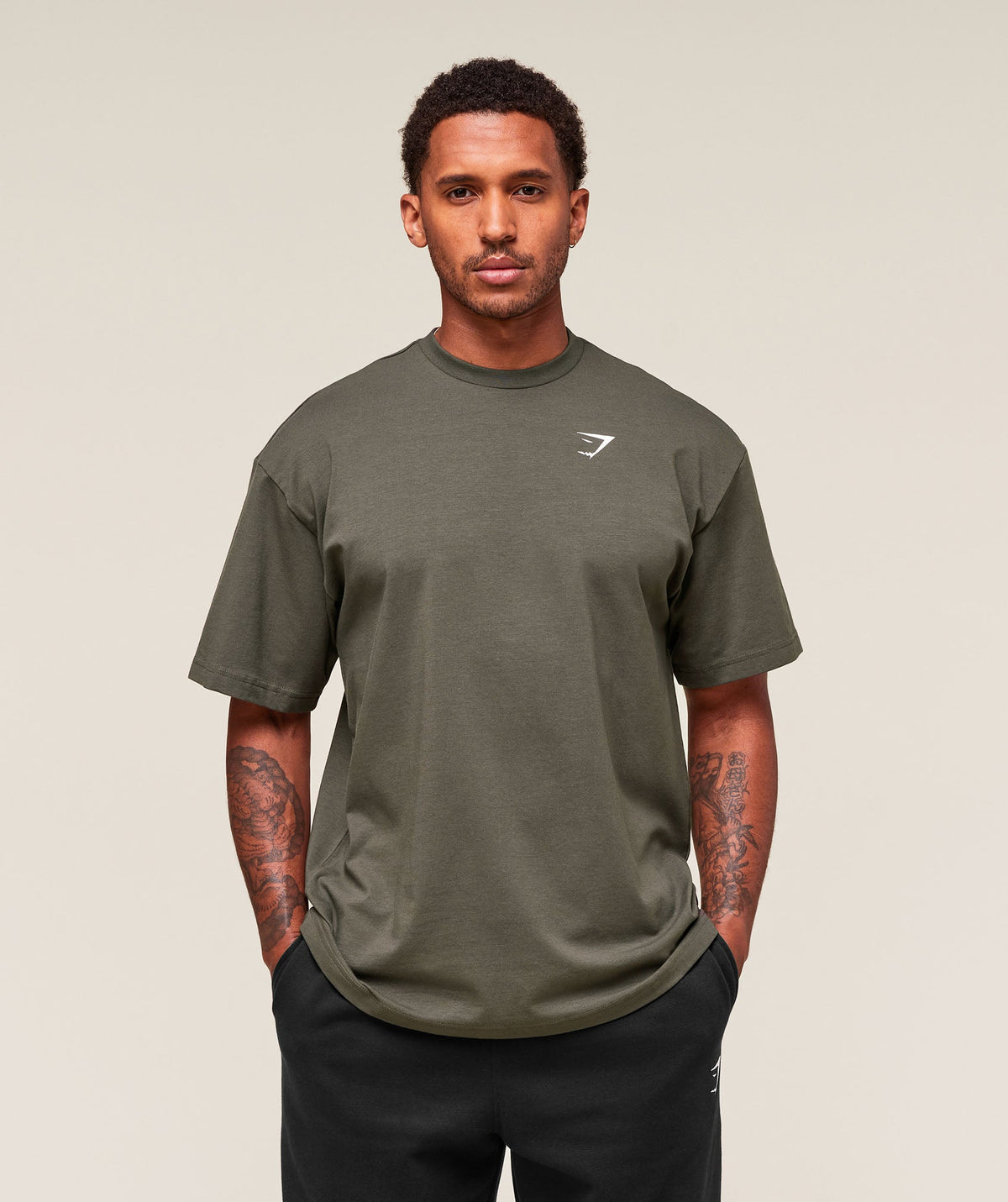 Essential Oversized T-Shirt - Strength Green ;)