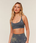 Washed Sports Bra - Grey Wash