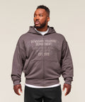 Authentic Apparel Zip Up Hoodie - Brushed Purple ;)