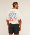GSRC Stencil Graphic T-Shirt - Soft White ;)