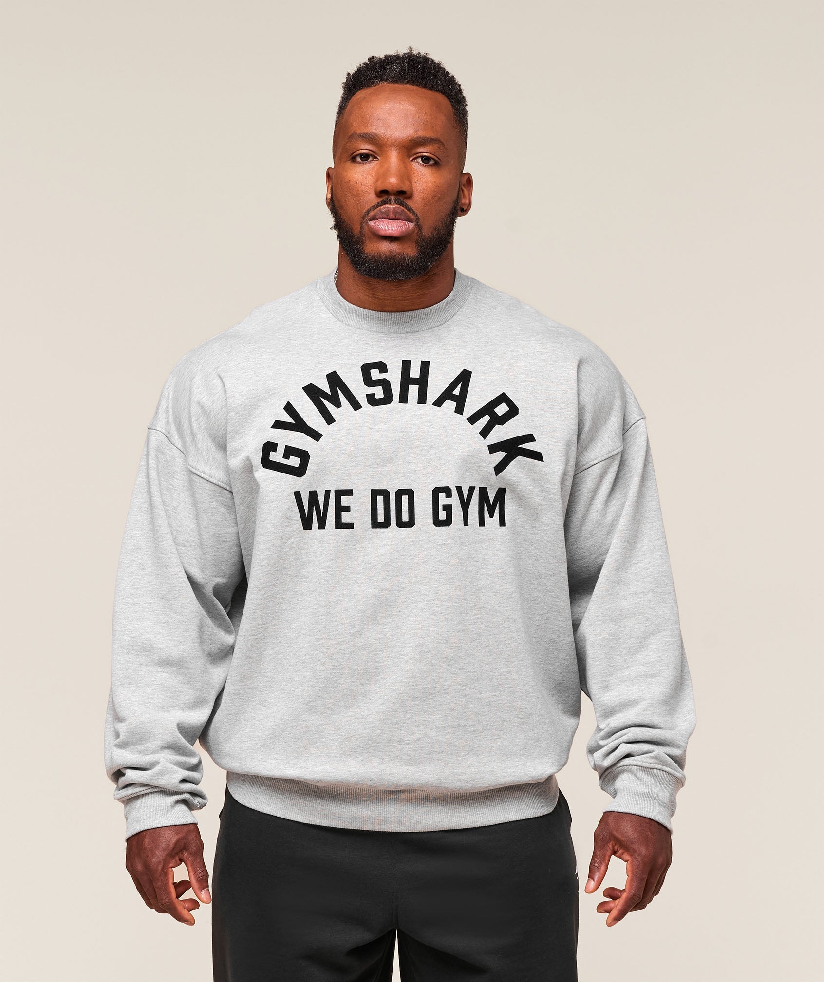 We Do Gym Crew - Light Grey Core Marl ;)