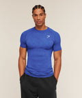 Geo Seamless Grid T-Shirt - Force Blue/Steady Purple ;)
