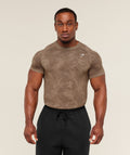 Geo Seamless T-Shirt - Lifestyle Brown/Archive Brown ;)